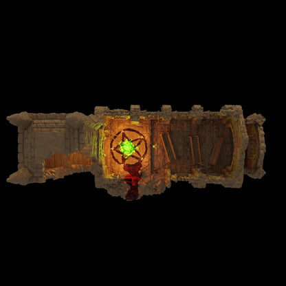 Forsaken Cultist Church | 28mm Scale Model Terrain | D&D TTRPG Playable 3D Printed Building | MiniatureLand