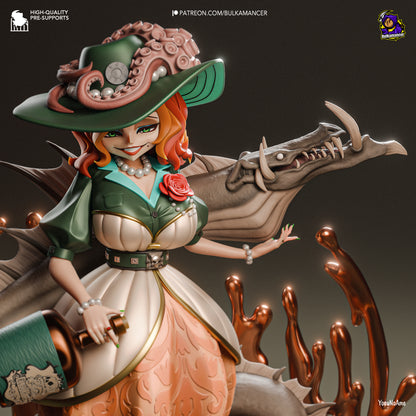 Rum Baba | Resin Garage Kit Figure Game Fan Art | Bulkamancer Sculpts