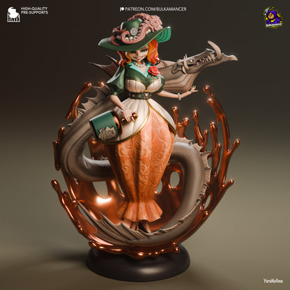 Rum Baba | Resin Garage Kit Figure Game Fan Art | Bulkamancer Sculpts
