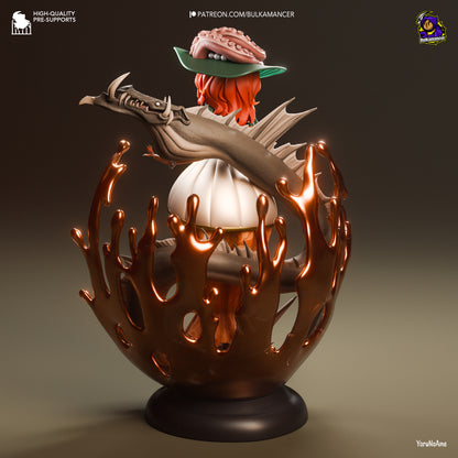 Rum Baba | Resin Garage Kit Figure Game Fan Art | Bulkamancer Sculpts