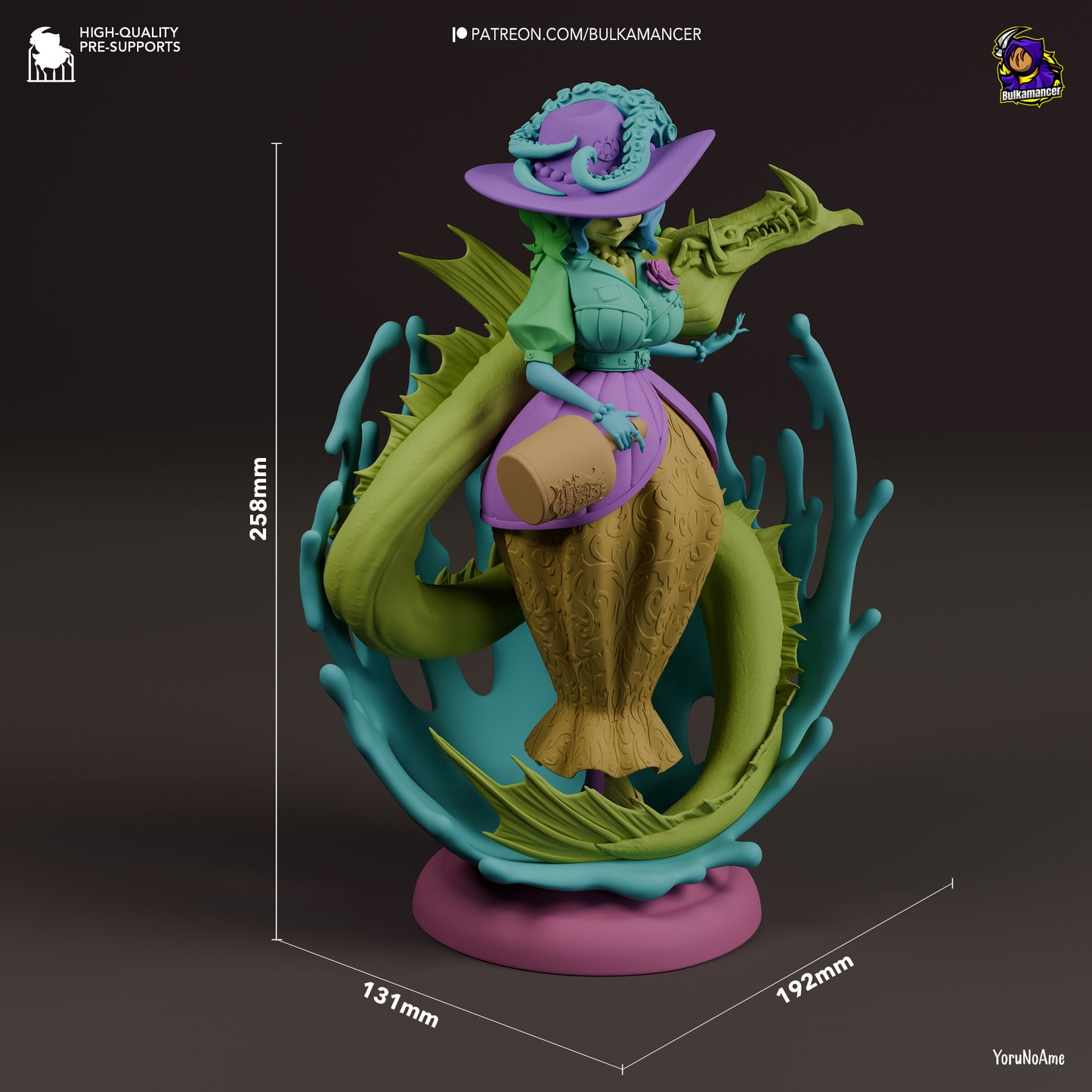 Rum Baba | Resin Garage Kit Figure Game Fan Art | Bulkamancer Sculpts