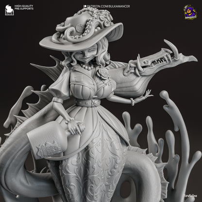 Rum Baba | Resin Garage Kit Figure Game Fan Art | Bulkamancer Sculpts