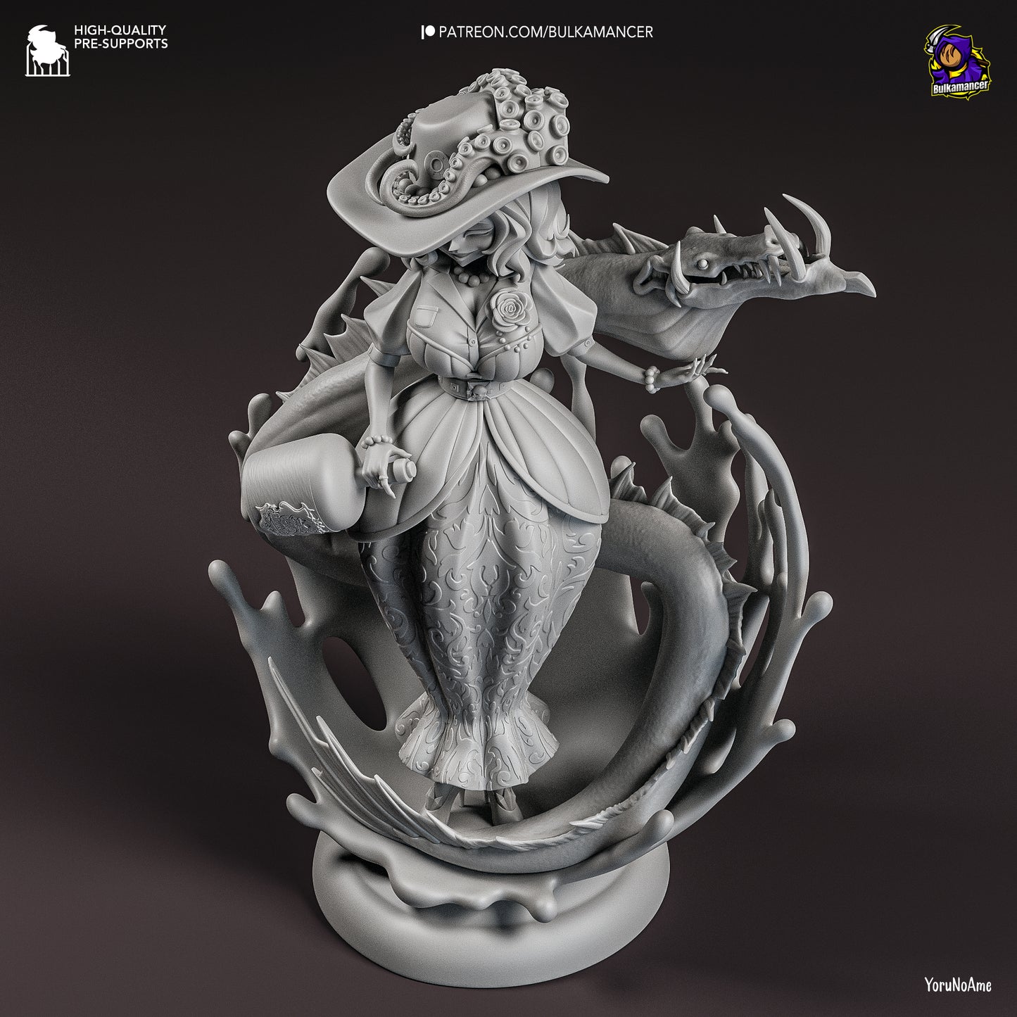 Rum Baba | Resin Garage Kit Figure Game Fan Art | Bulkamancer Sculpts
