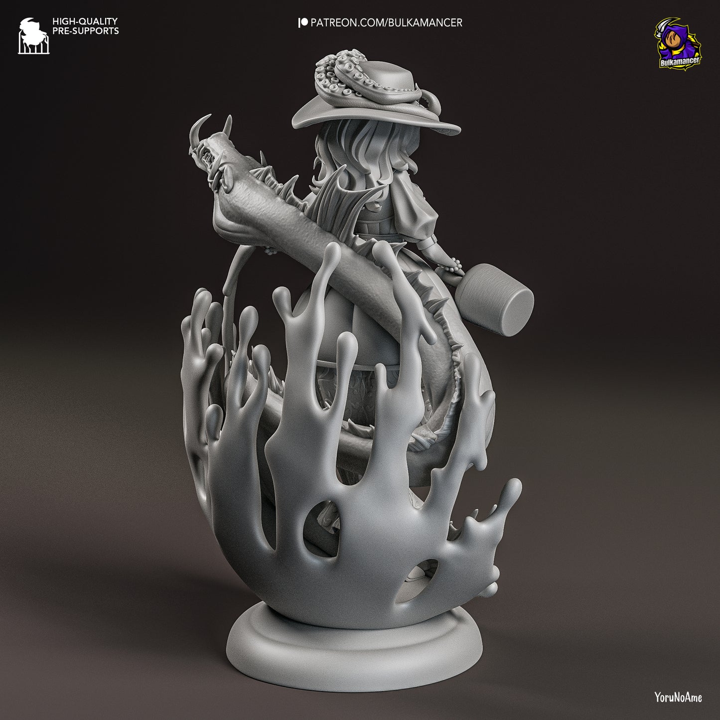 Rum Baba | Resin Garage Kit Figure Game Fan Art | Bulkamancer Sculpts