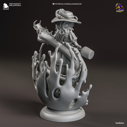 Rum Baba | Resin Garage Kit Figure Game Fan Art | Bulkamancer Sculpts