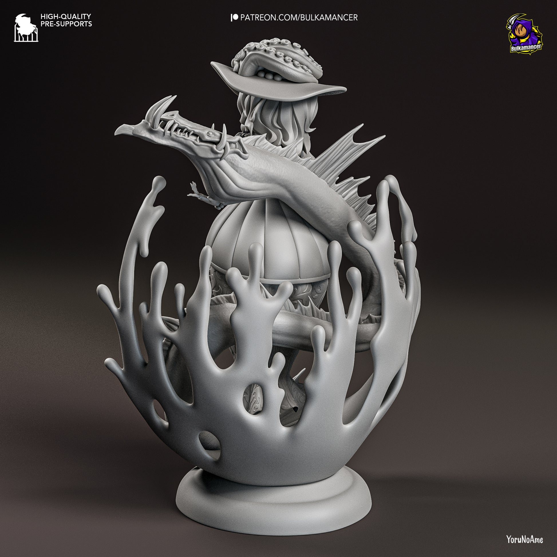 Rum Baba | Resin Garage Kit Figure Game Fan Art | Bulkamancer Sculpts