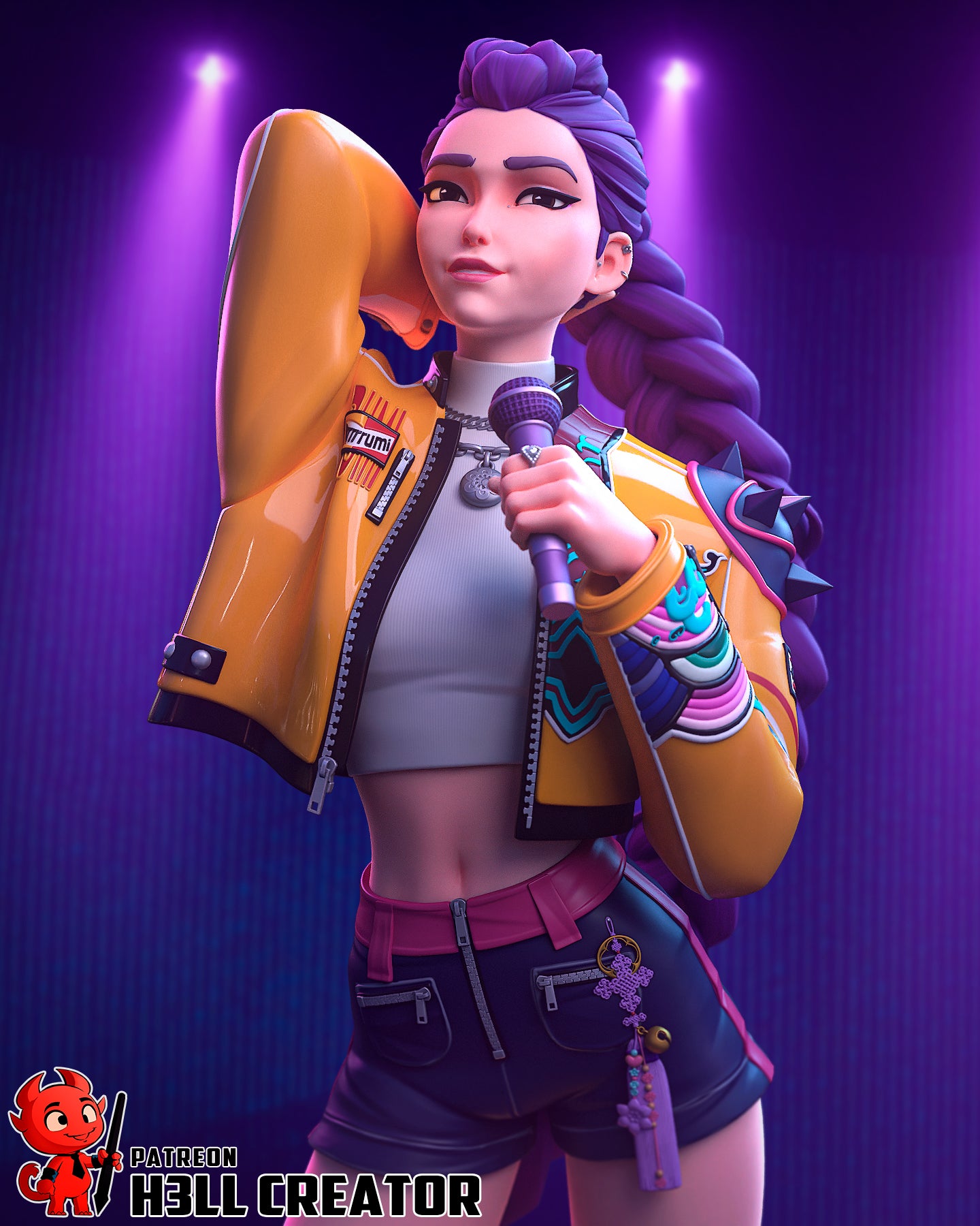 1:10 Golden Idol | Resin Garage Kit Figure Game Fan Art | h3LL creator