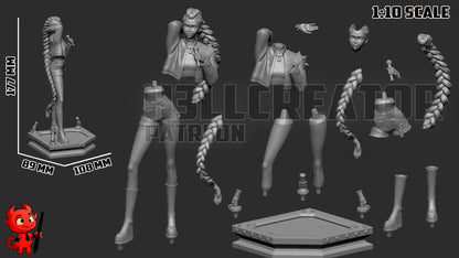 1:10 Golden Idol | Resin Garage Kit Figure Game Fan Art | h3LL creator