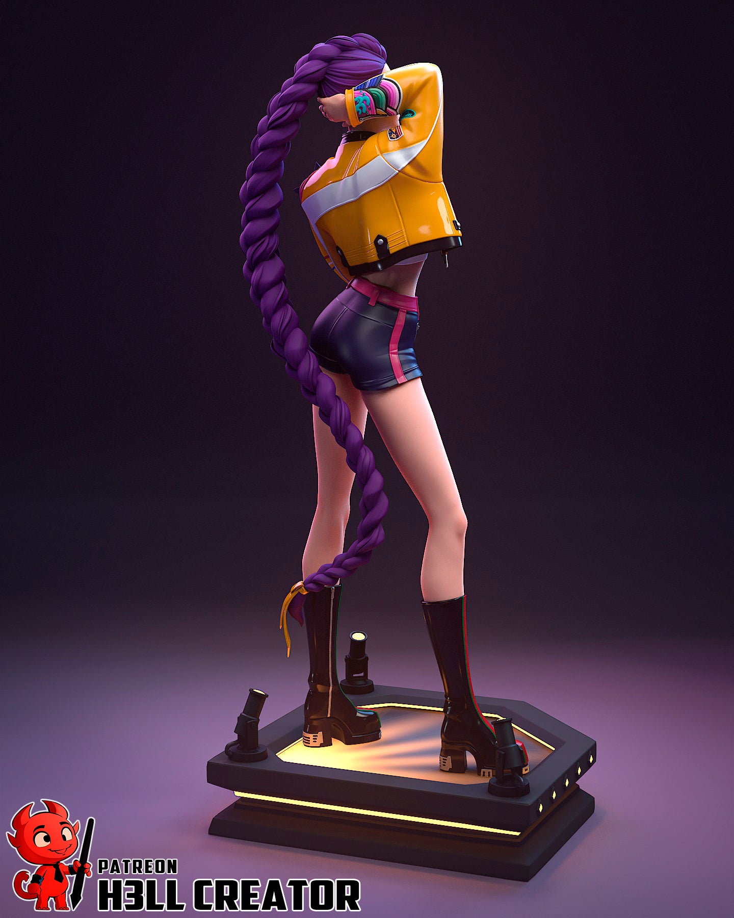 1:10 Golden Idol | Resin Garage Kit Figure Game Fan Art | h3LL creator