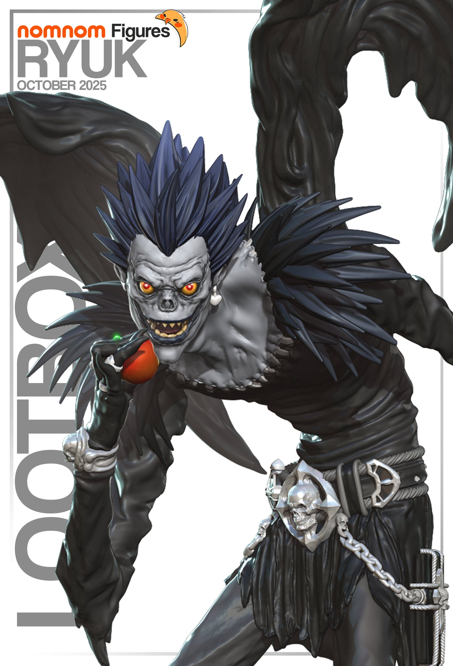 1:10 The Shinigami | Resin Garage Kit Figure Fan Art | Nomnom Figures