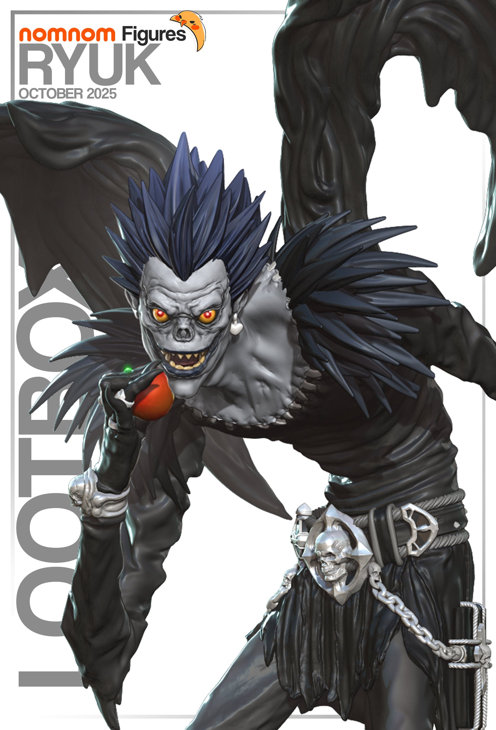 1:10 The Shinigami | Resin Garage Kit Figure Fan Art | Nomnom Figures
