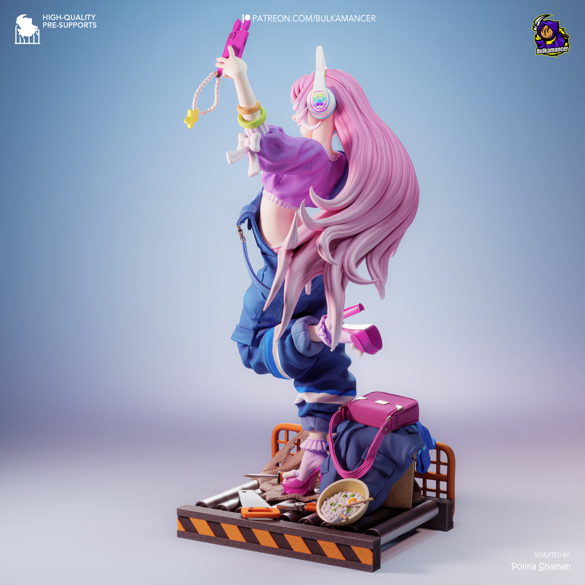 Ingeniero de escuadrón aerotransportado | Figura de kit de resina para garaje | Bulkamancer Sculpts