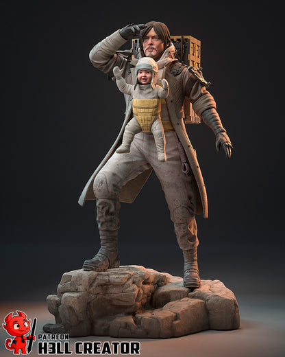 1:12 Carrying Tomorrow | Resin Garage Kit Figure Game Fan Art | h3LL creator