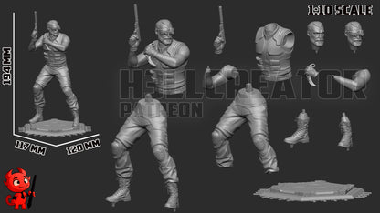 1:10 Stealth Operative | Resin Garage Kit Figure Game Fan Art | h3LL creator
