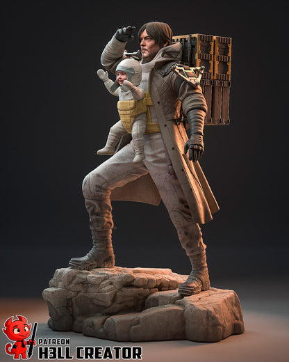 1:12 Carrying Tomorrow | Resin Garage Kit Figure Game Fan Art | h3LL creator