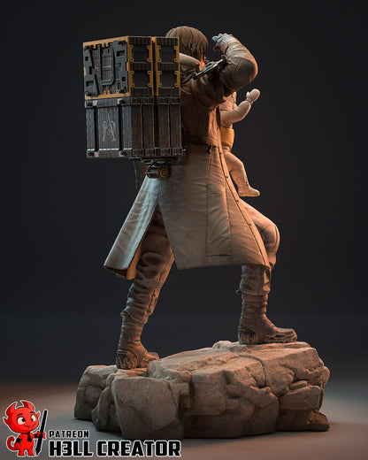 1:12 Carrying Tomorrow | Resin Garage Kit Figure Game Fan Art | h3LL creator