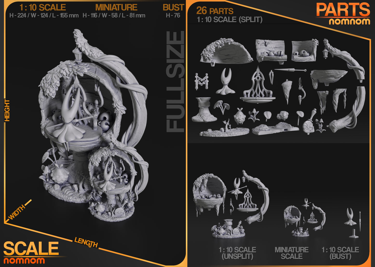 A Place to Rest | Resin Garage Kit Figure Fan Art | Nomnom Figures