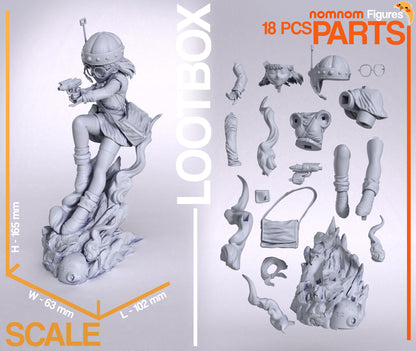 Future Engineer | Resin Garage Kit Figure Game Fan Art | Nomnom Figures