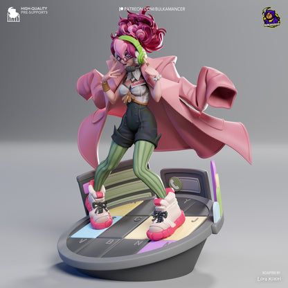 Scamellia | Resin Garage Kit Figure Game Fan Art | Bulkamancer Sculpts