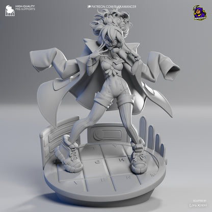 Scamellia | Resin Garage Kit Figure Game Fan Art | Bulkamancer Sculpts