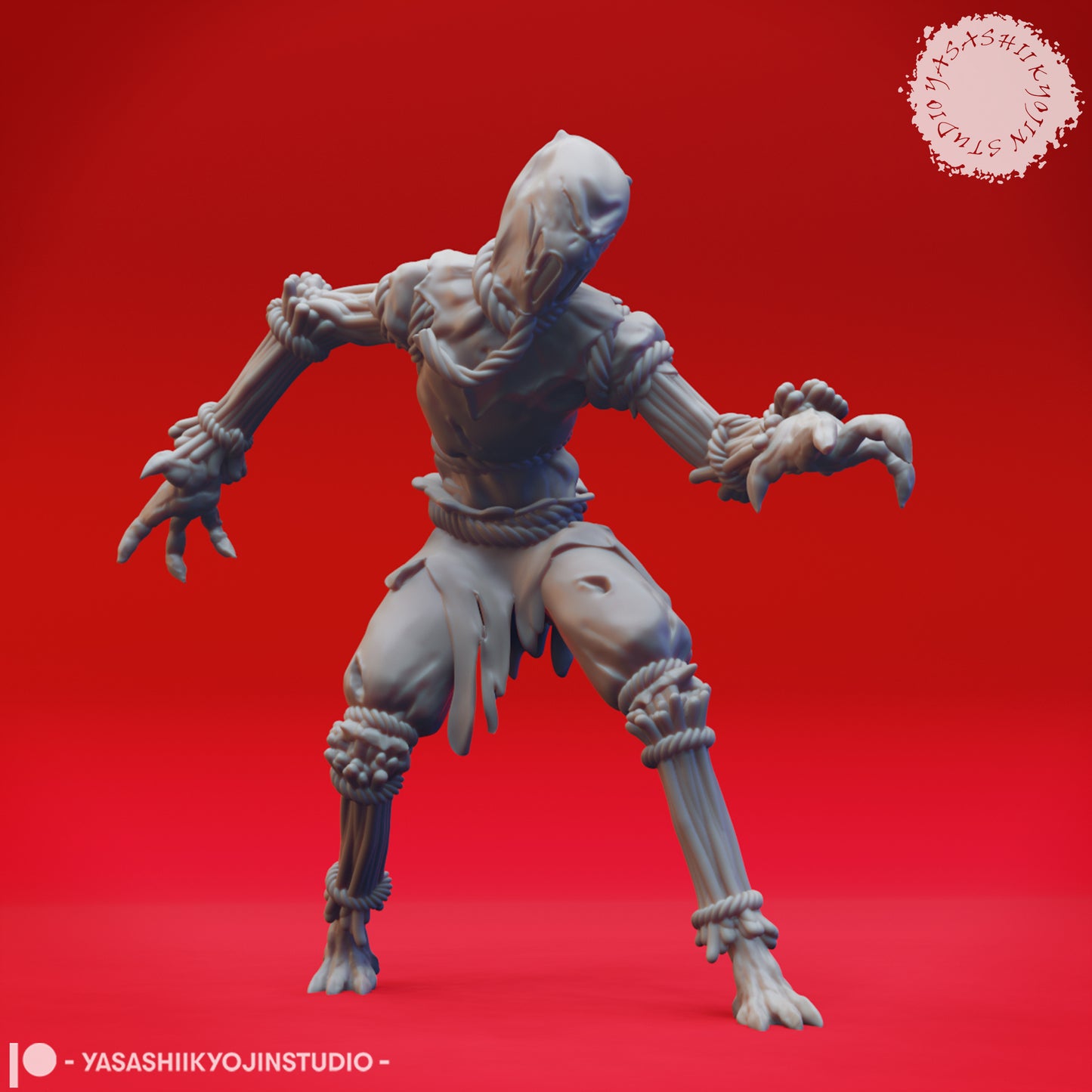 Scarecrow | D&D TTRPG Monster Miniature | Yasashii Kyojin Studio