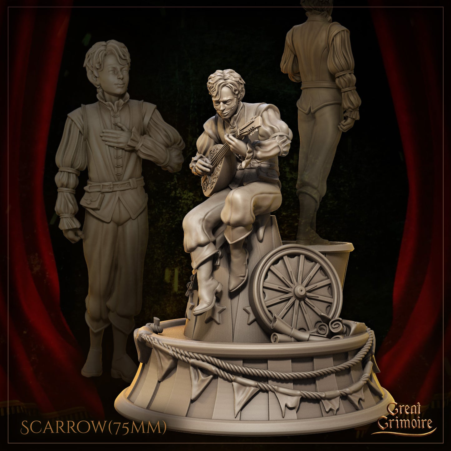 The Smile of Shadows | Tabletop Gaming Miniatures Collection | Great Grimoire