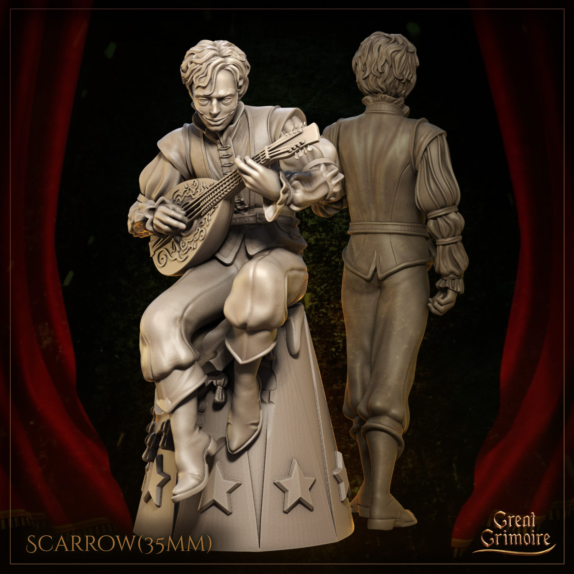 The Smile of Shadows | Tabletop Gaming Miniatures Collection | Great Grimoire