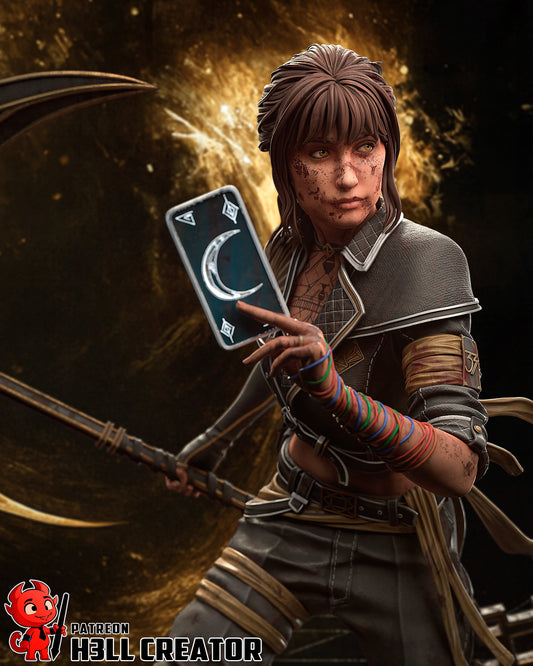 1:12 Keeper of the Thirty-Third | Resin Garage Kit Figure Game Fan Art | h3LL creator