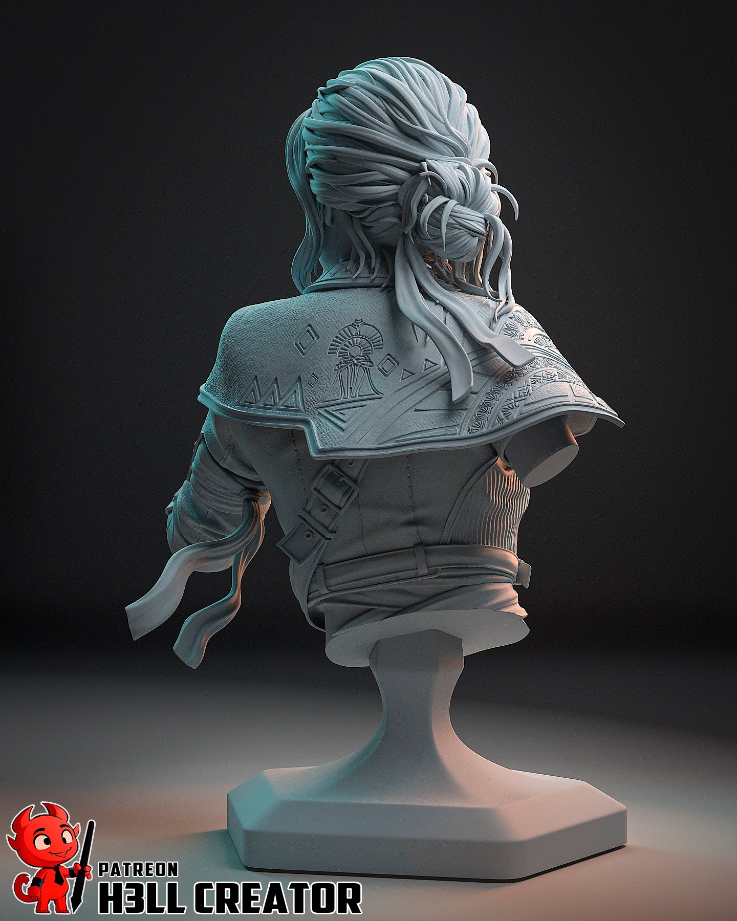 1:12 Keeper of the Thirty-Third | Resin Garage Kit Figure Game Fan Art | h3LL creator