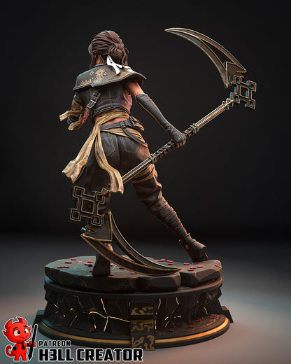 1:12 Keeper of the Thirty-Third | Resin Garage Kit Figure Game Fan Art | h3LL creator