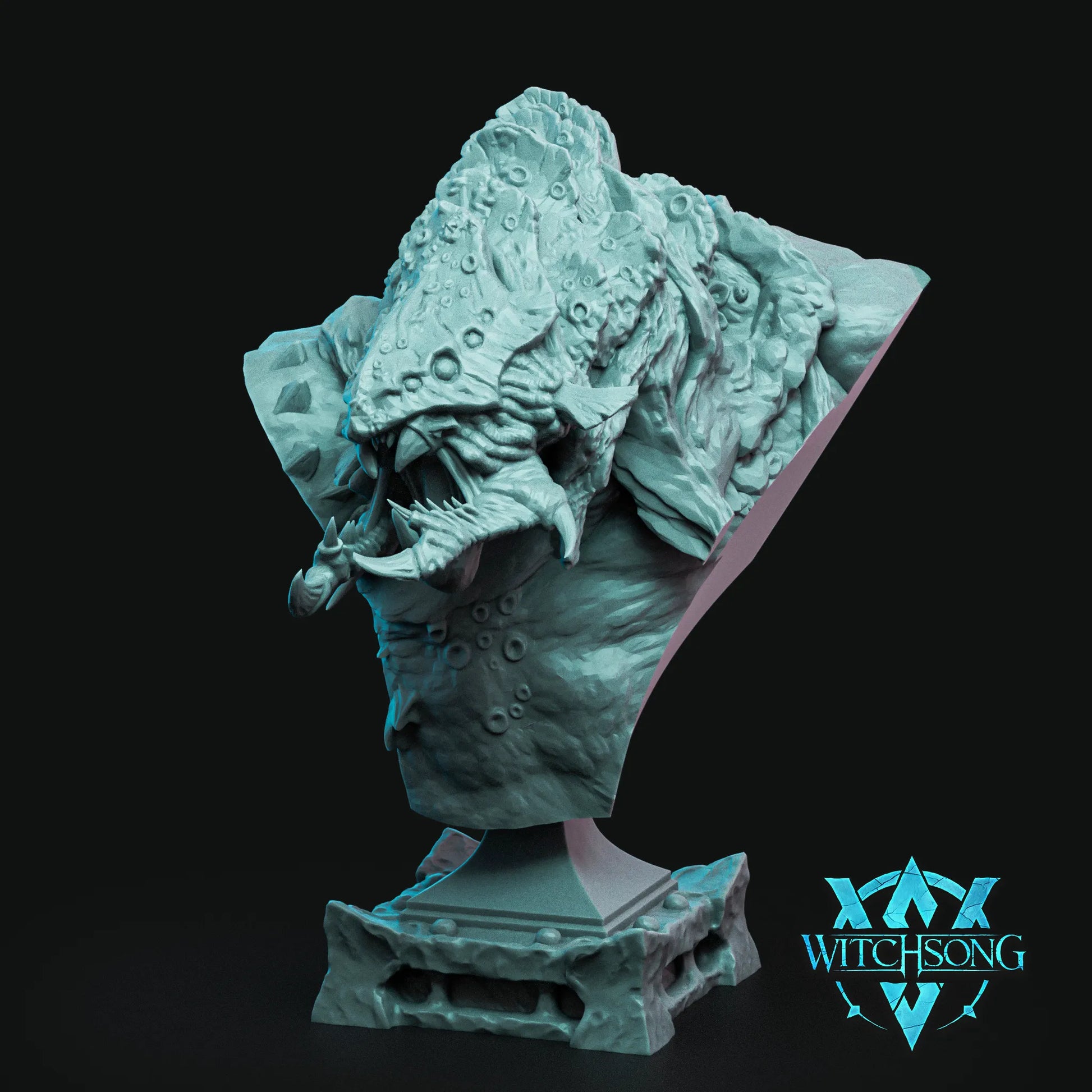 Seastrider Behemoth | Mini or Bust | Monster Miniature Statue | Witchsong Miniatures