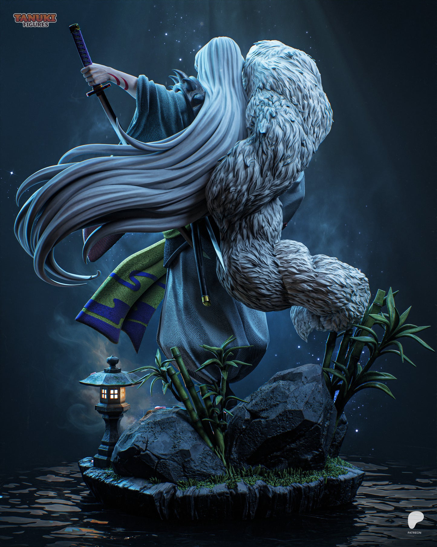 Heir to the Western Lands | Resin Garage Kit Figure Fan Art | Tanuki Figures