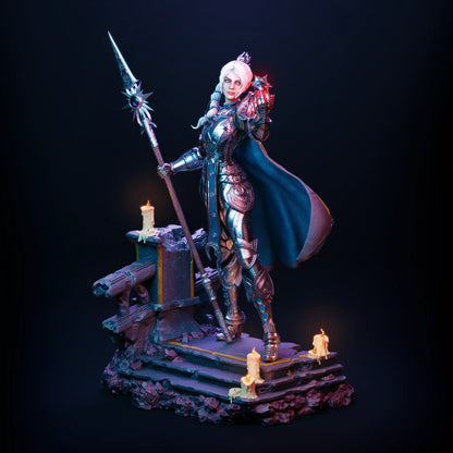 1:12 Battle Cleric | 3D Printed Resin Garage Kit Figure | CA 3D Studios