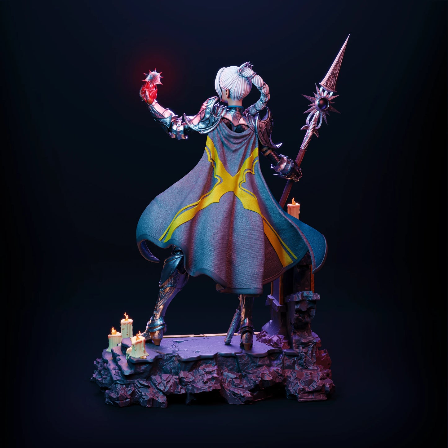1:12 Battle Cleric | 3D Printed Resin Garage Kit Figure | CA 3D Studios