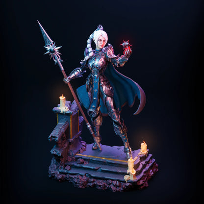 1:12 Battle Cleric | 3D Printed Resin Garage Kit Figure | CA 3D Studios