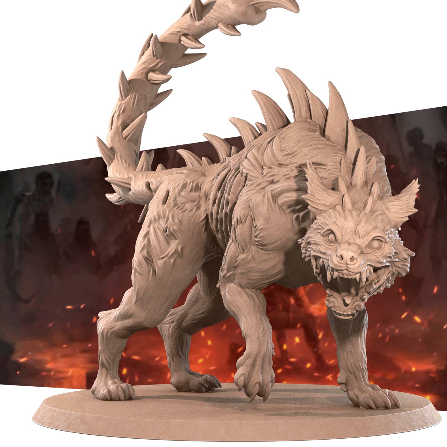 Shoosuva D&D TTRPG miniature by Tattles Told 3D featuring detailed sculpt of a fierce, monster figure for tabletop gaming.