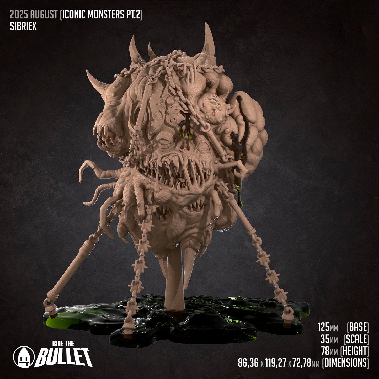 Sibirex | D&D TTRPG Miniature | Bite the Bullet