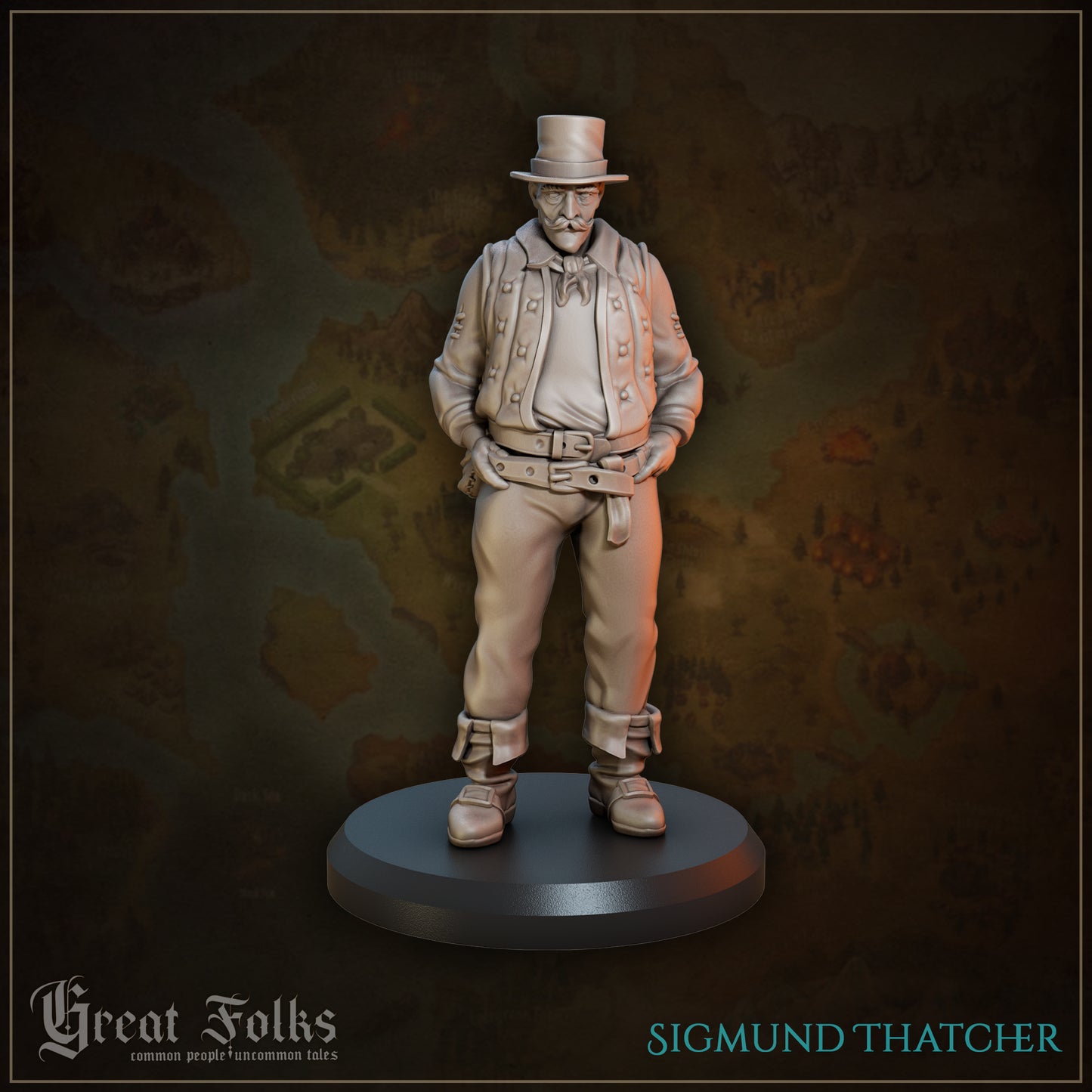 Great Folks Townsfolk, Part 2 | NPCs, Villagers, Children | Tabletop Gaming Miniatures Collection | Great Grimoire