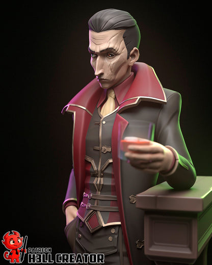 1:12 Undercity Kingpin | Resin Garage Kit Figure Show Fan Art | h3LL creator