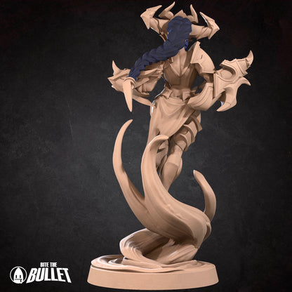 Exxotic Siobhan | Pinup SFW NSFW Versions | Tabletop Gaming Scale Resin Miniature | Bite the Bullet