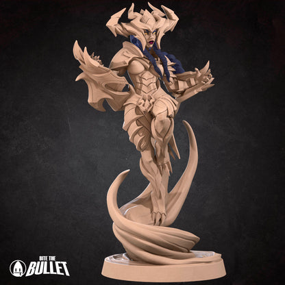 Exxotic Siobhan | Pinup SFW NSFW Versions | Tabletop Gaming Scale Resin Miniature | Bite the Bullet