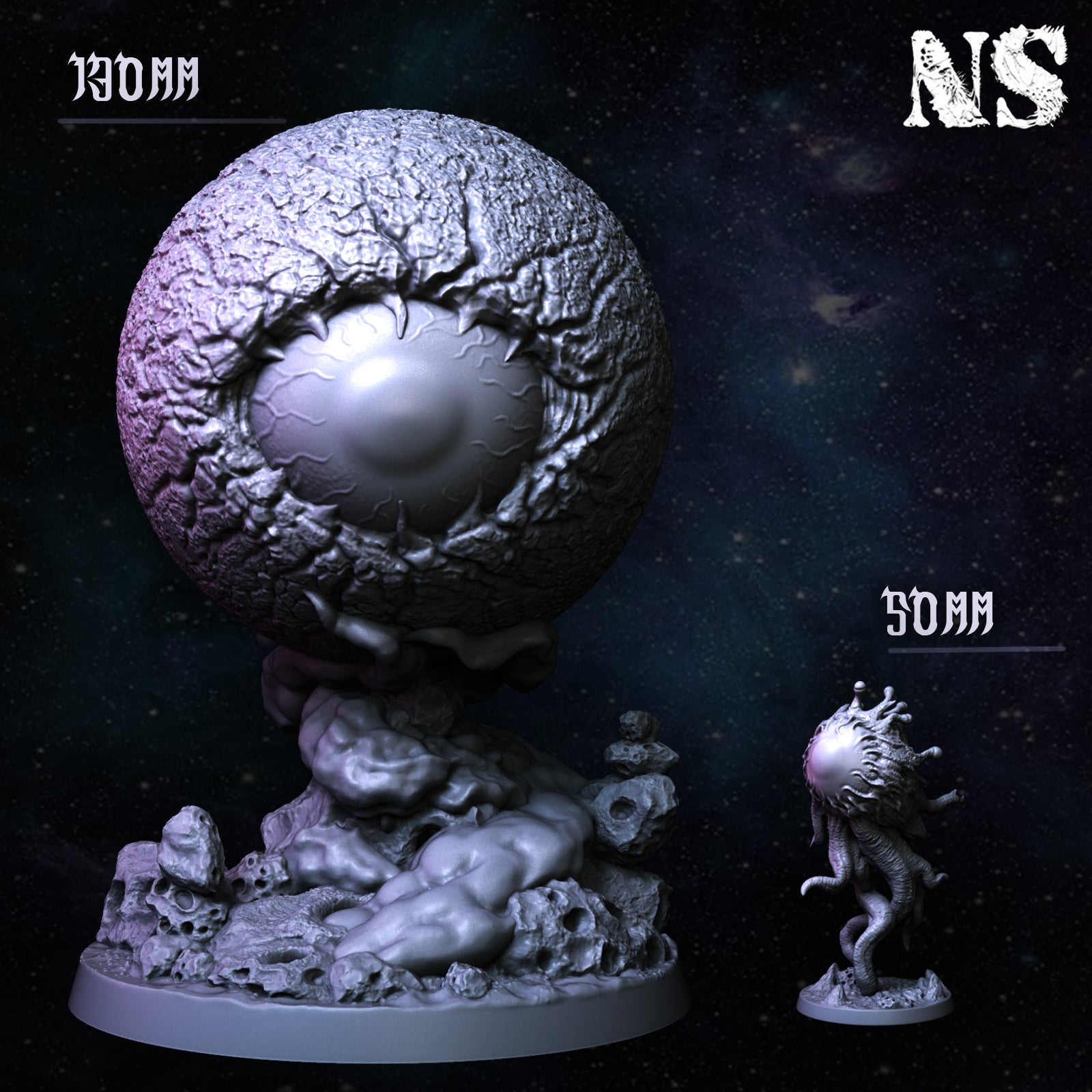 Court of Azathoth Collection | Star, Lovecraft, Elder God | D&D Cosmic Horror Fantasy | NS Miniatures