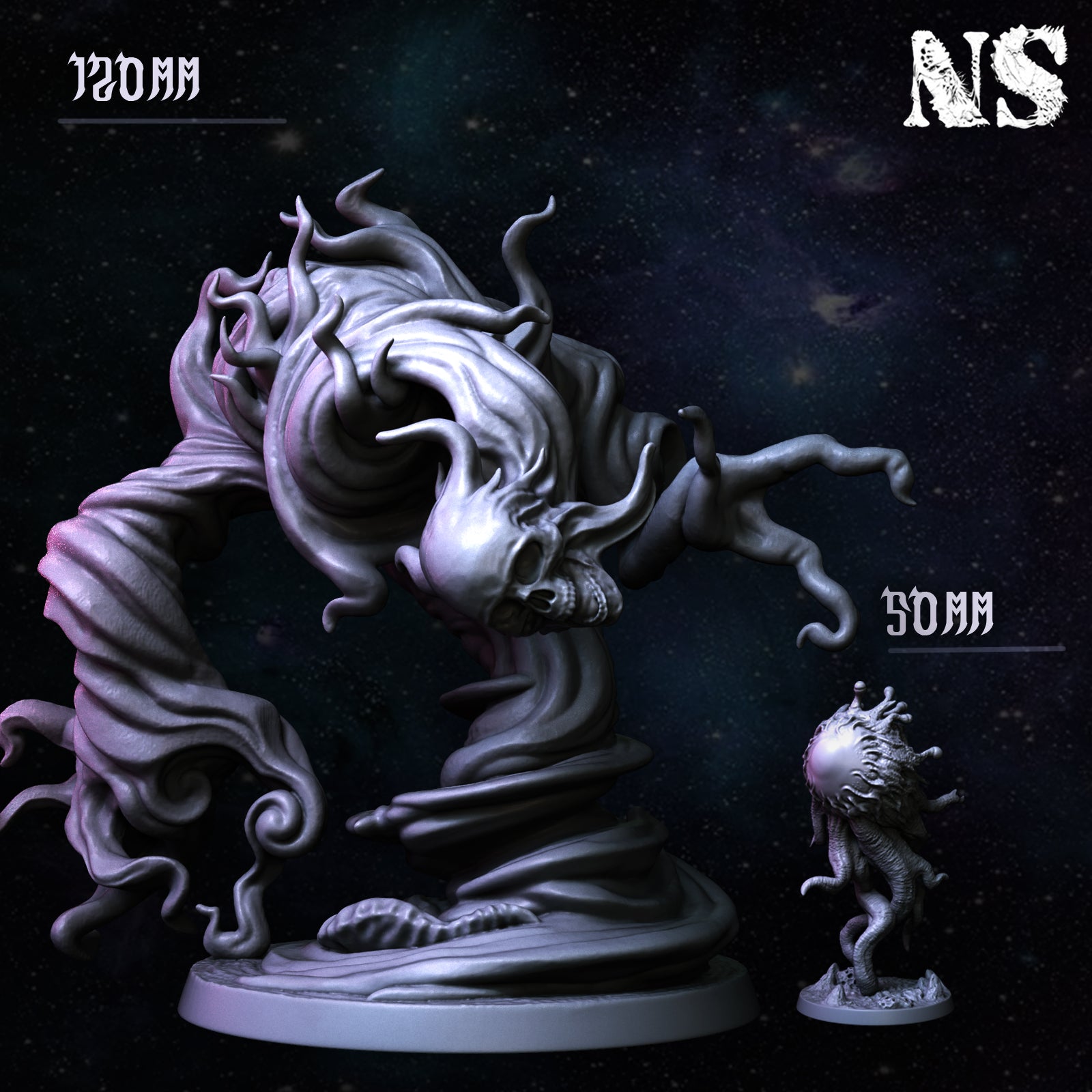 Court of Azathoth Collection | Star, Lovecraft, Elder God | D&D Cosmic Horror Fantasy | NS Miniatures