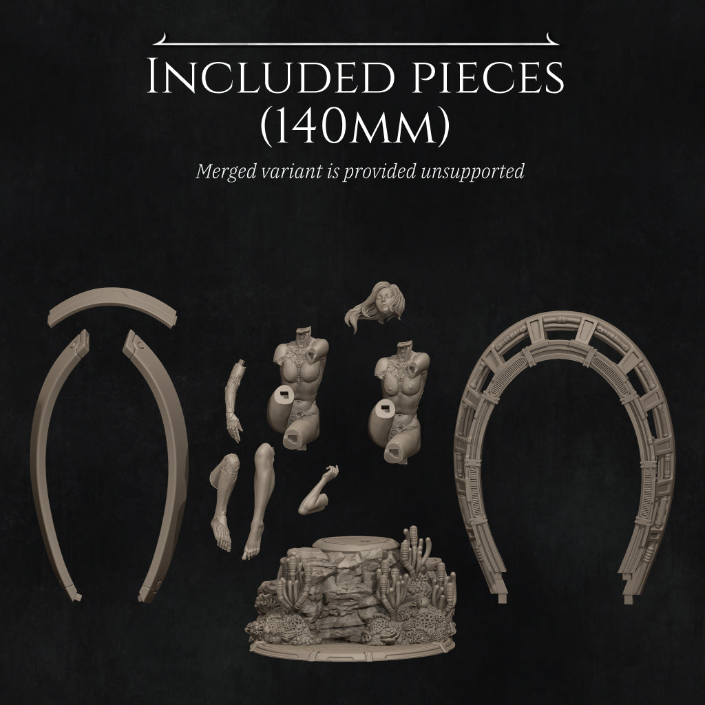 My Identity | Garage Resin Kit Statue | D&D TTRPG Fantasy | Nerikson