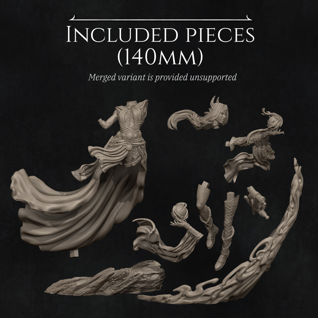 The Price of Magic | Garage Resin Kit Statue | D&D TTRPG Fantasy | Nerikson