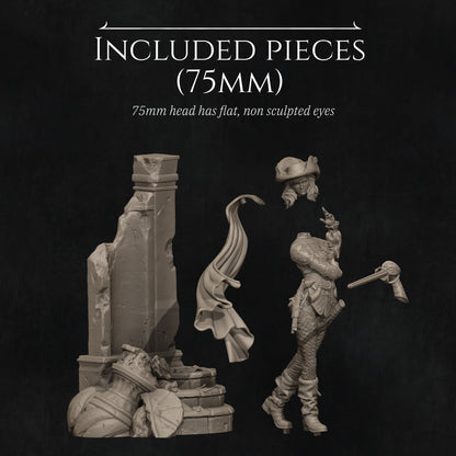 Camilla The Duelist | Garage Resin Kit Statue | D&D TTRPG Fantasy | Nerikson