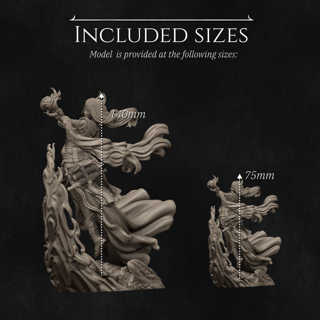 The Price of Magic | Garage Resin Kit Statue | D&D TTRPG Fantasy | Nerikson