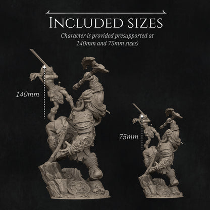 Lia The Barbarian Mercenary vs. The Stone Giant | Garage Resin Kit Statue | D&D TTRPG Fantasy | Nerikson