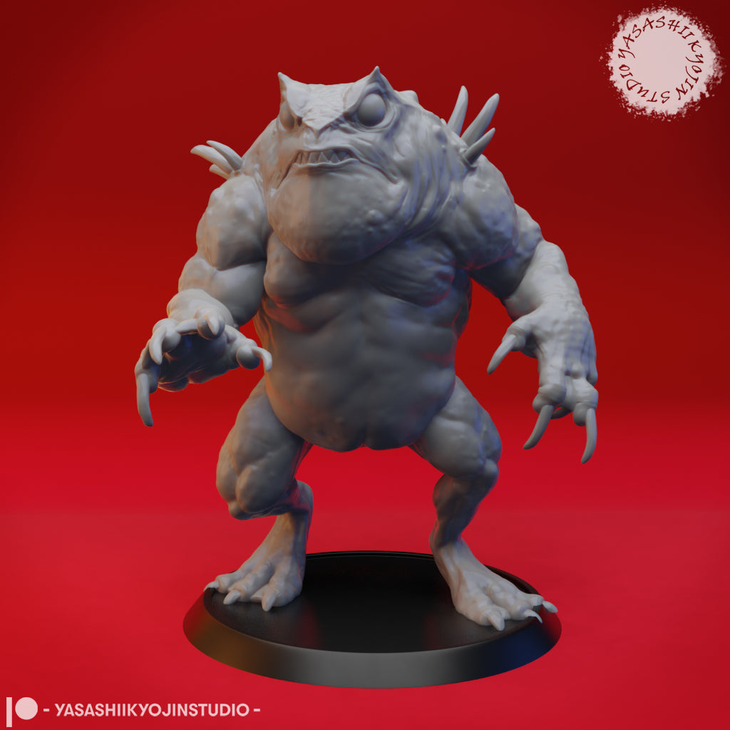 Slaad | TTRPG D&D Monster Miniature | Yasashii Kyojin Studio - Tattles Told 3D