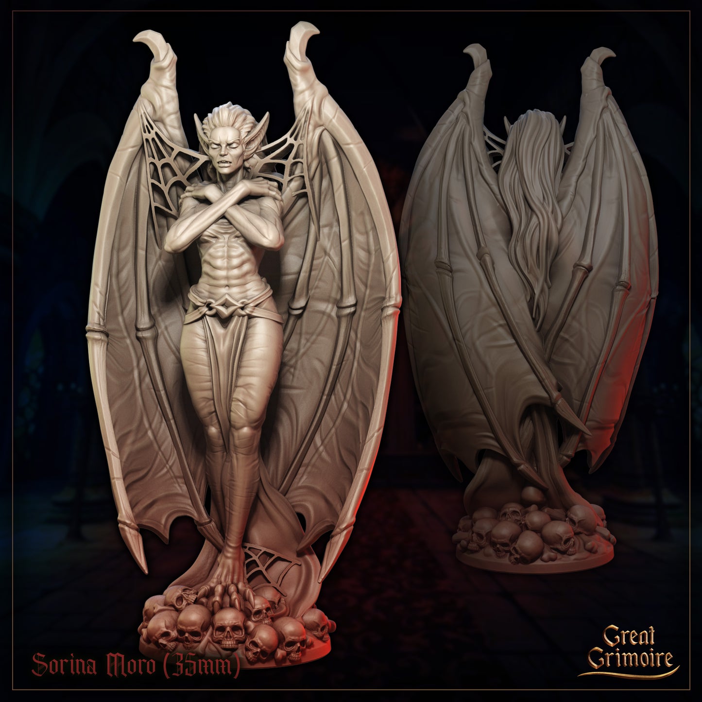 Shadows on the Blood Moon | Tabletop Gaming Miniatures Collection | Great Grimoire